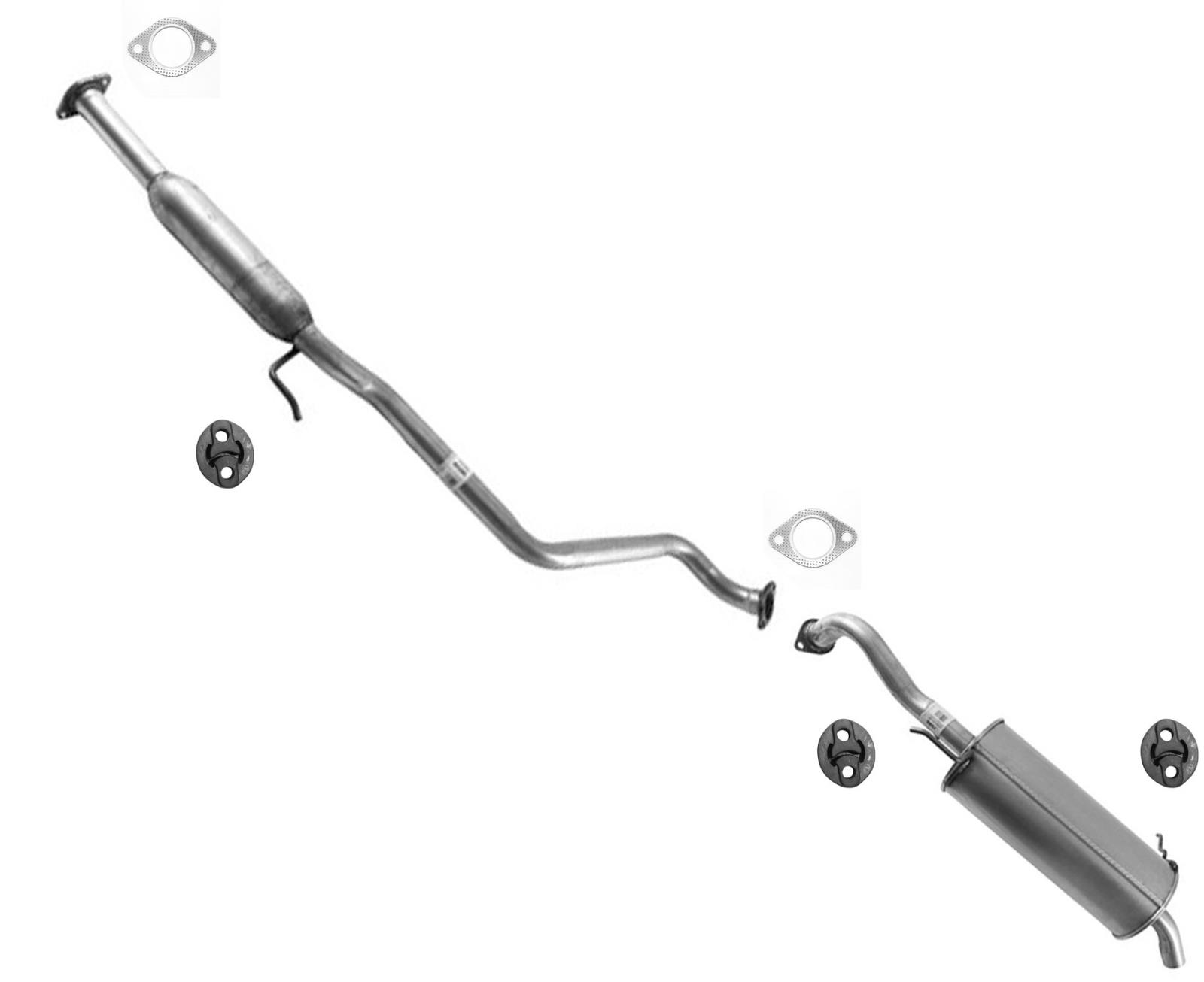 Exhaust Middle Resonator & Muffler for Hyundai Elantra 1.8L Sedan 2011-2016