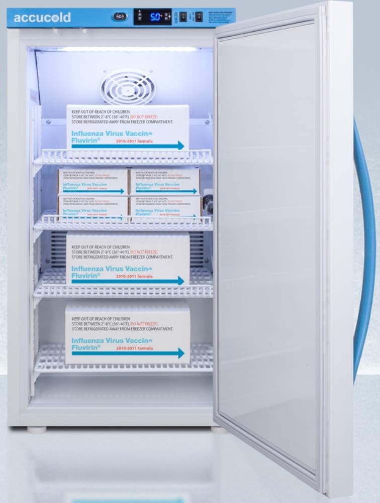 ACCUCOLD ARS3PV Pharma-Vac Performance Series 3 cu.ft. All-Refrigerator - CDC Compliant, Adjustable Temperature, Alarms, Lock
