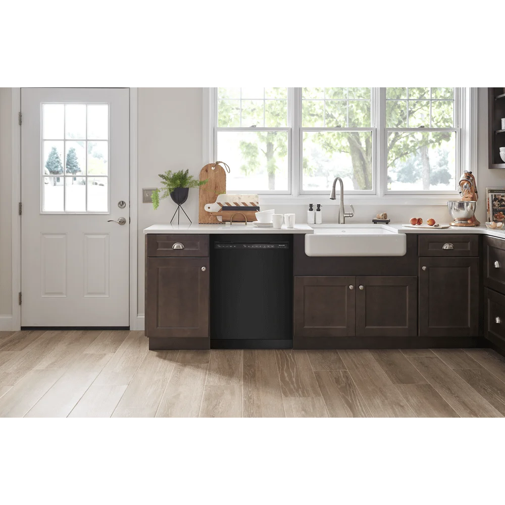 Kitchenaid 47 dBA Two Rack Dishwasher with ProWash(TM) Cycle PrintShield Stainless - KDFE104KBL