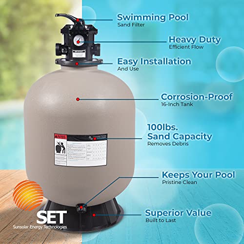 SUNSOLAR Swimming Pool Sand Filter