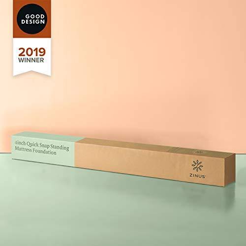 Zinus Good Design Winner Justina 11 inch Metal Mattress Foundation, Twin XL