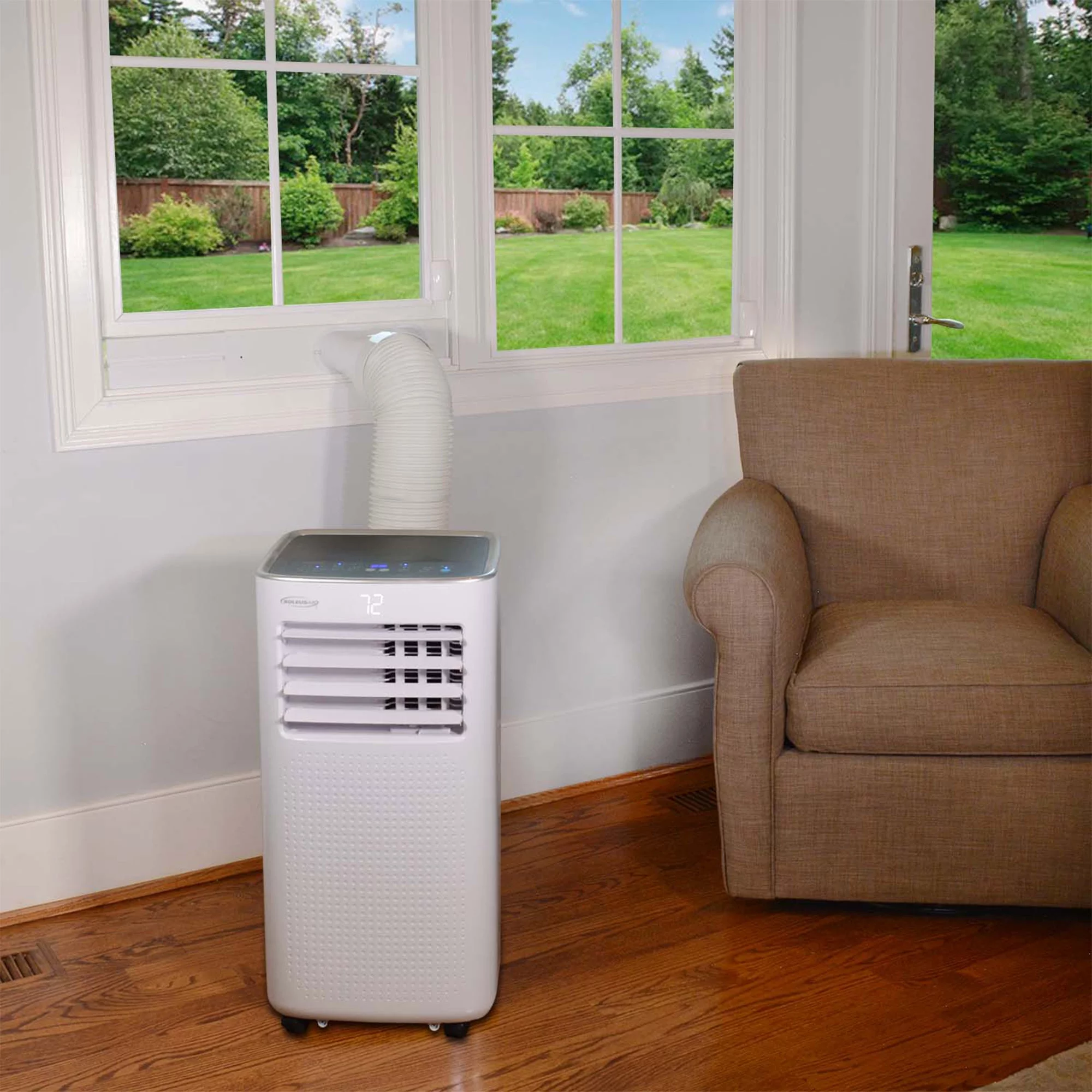 Soleus Air 10,000 BTU DOE Rated Portable Air Conditioner w/ Turbo Cool and MyTemp Remote Control