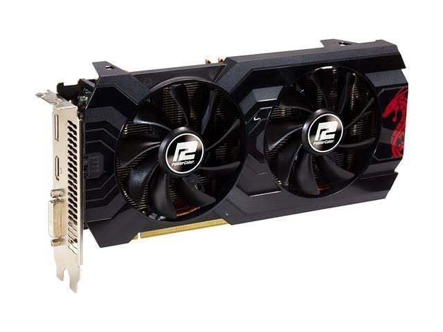 POWERCOLOR Radeon RX 570 Dual-Fan 4GB GDDR5 PCIe 3.0 Graphics Card