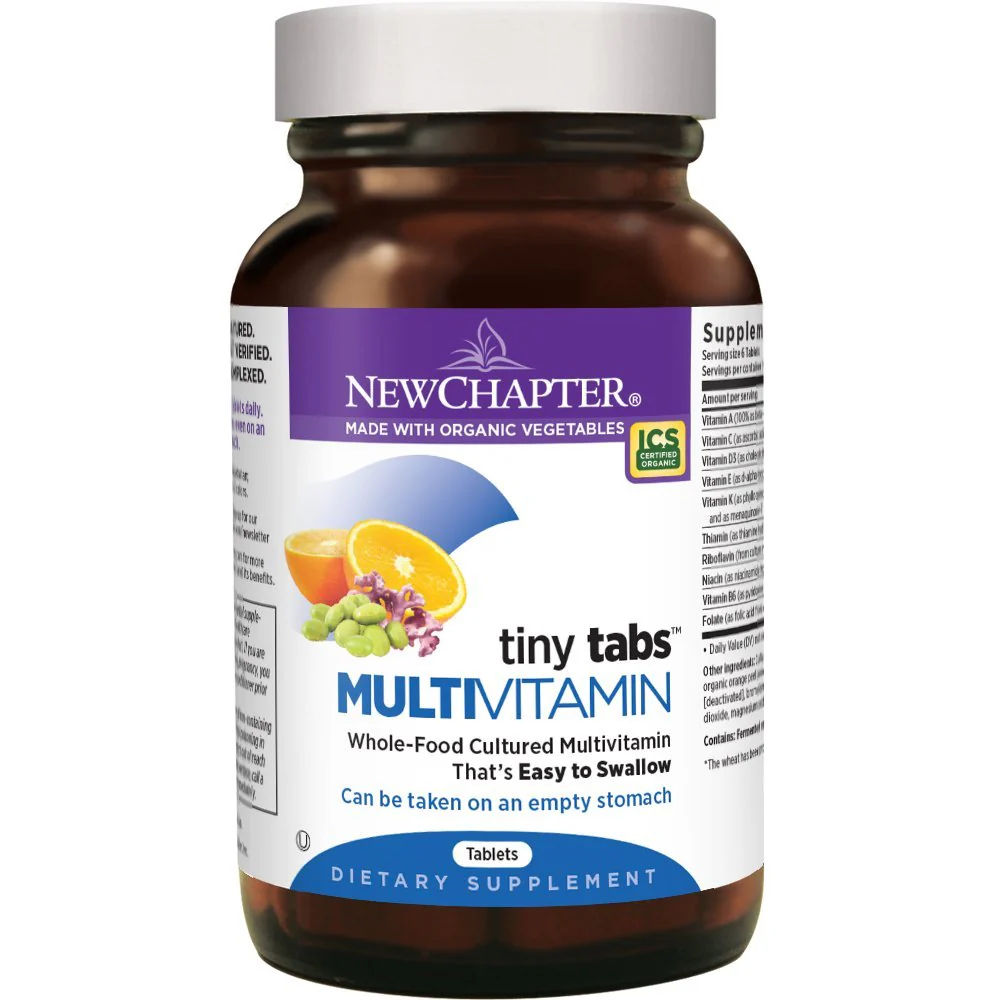 New Chapter Tiny Tabs Multivitamin, 192 ct - Kansas Nuitrition - HNZSDS