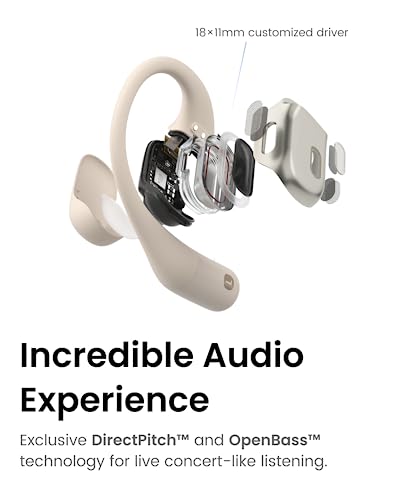 SHOKZ OpenFit Over Ear Bluetooth headphones