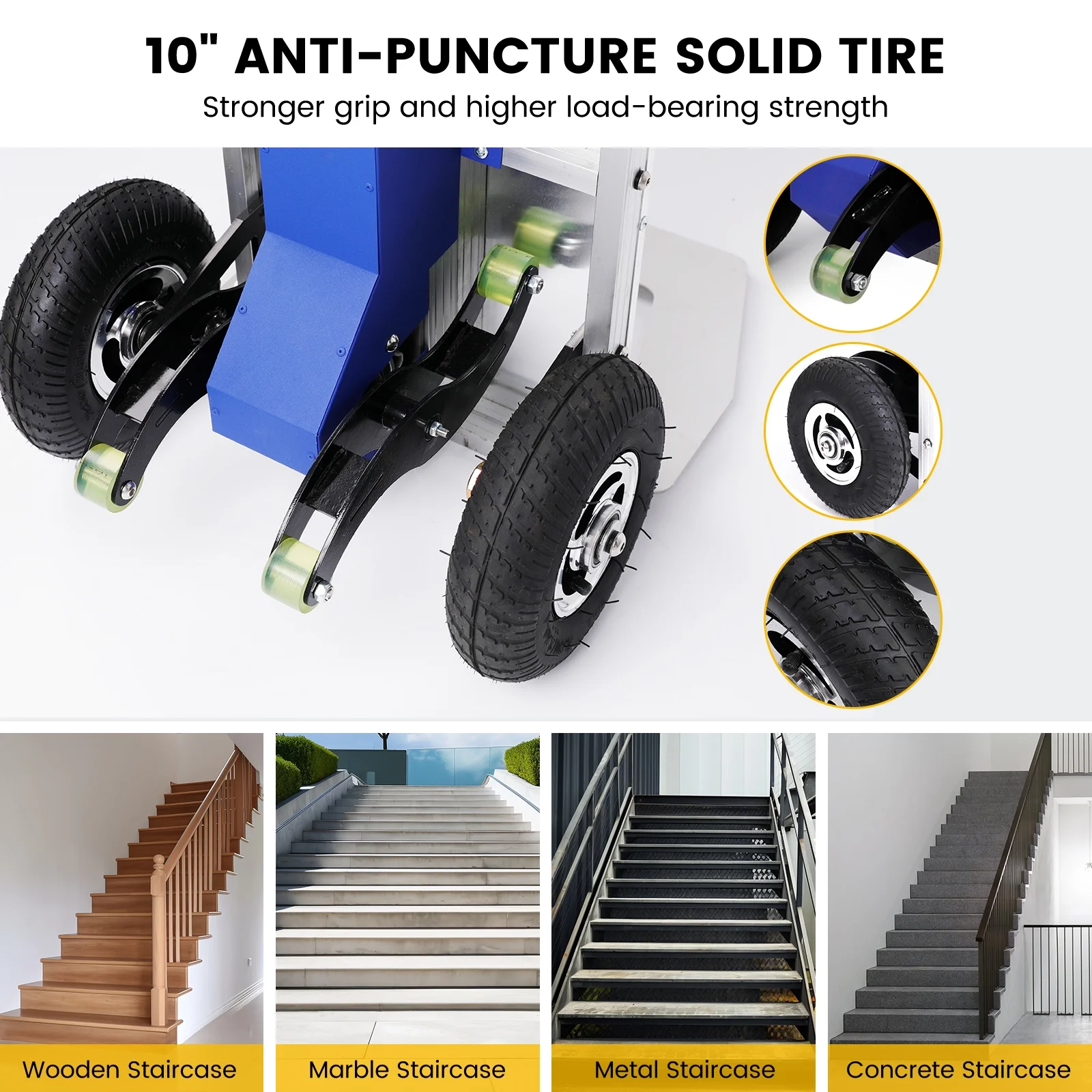 Rocita Electric Stair Climbing Hand Trucks