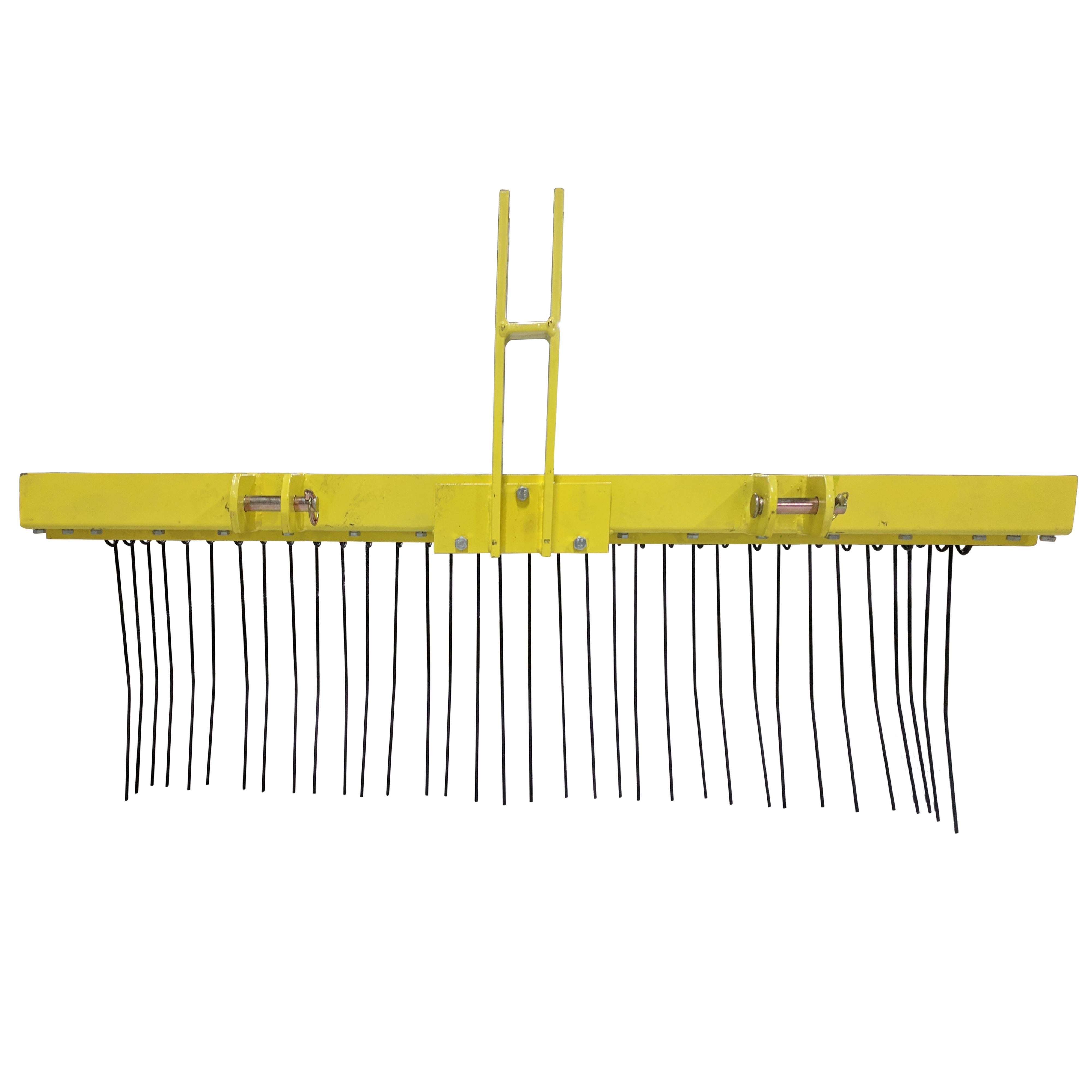 Titan 6 ft 3 Point Pine Straw Needle Rake for Cat 1, 3 Point