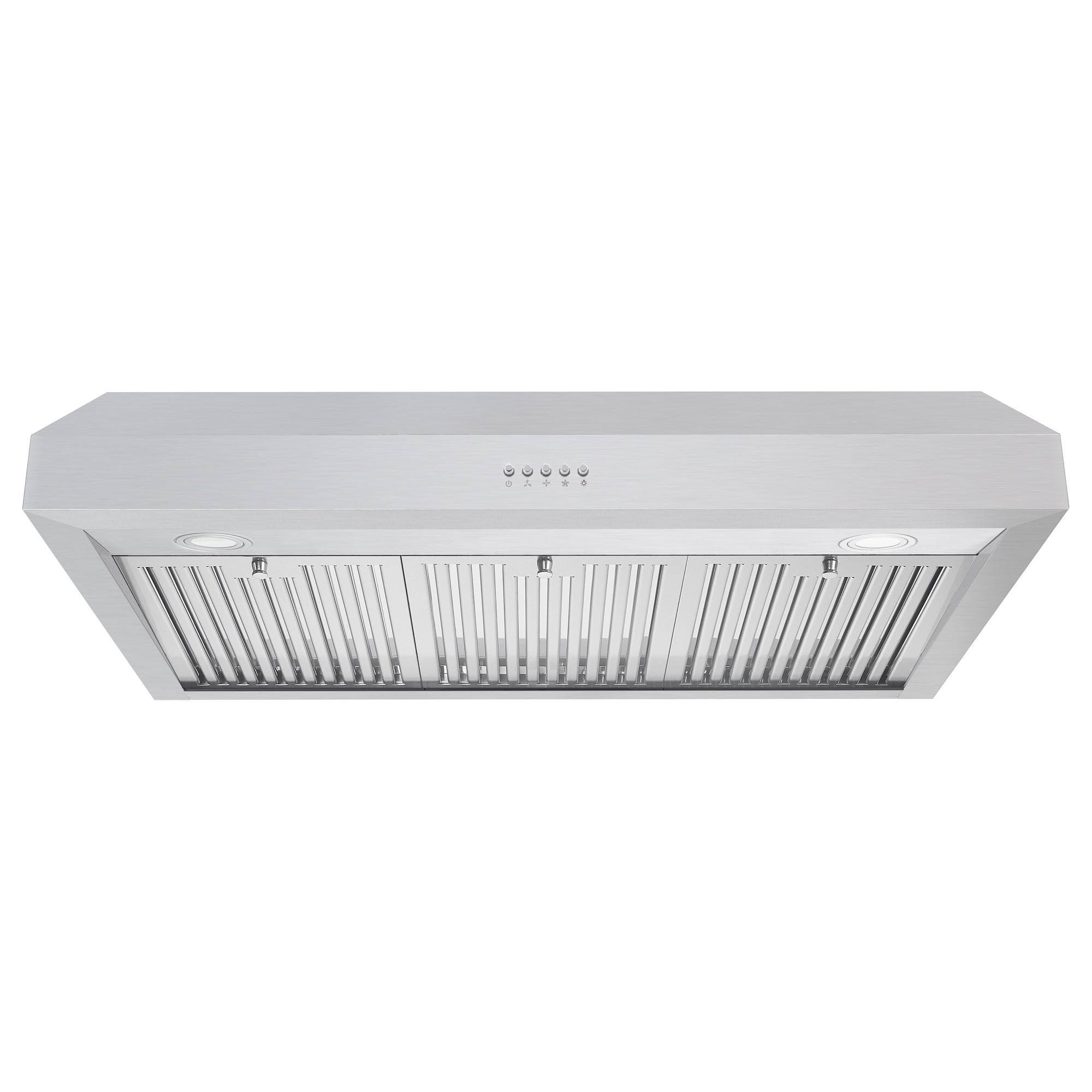 Cosmo 36 380 CFM Ducted Under Cabinet Range Hood in Stainless Steel
