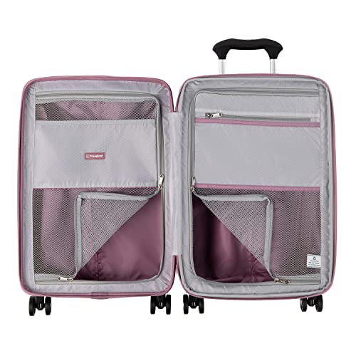 Travelpro Maxlite Air Hardside Expandable Carry on Luggage, 8 Spinner Wheels, Lightweight Hard Shell Polycarbonate Suitcase, Shadow Grey
