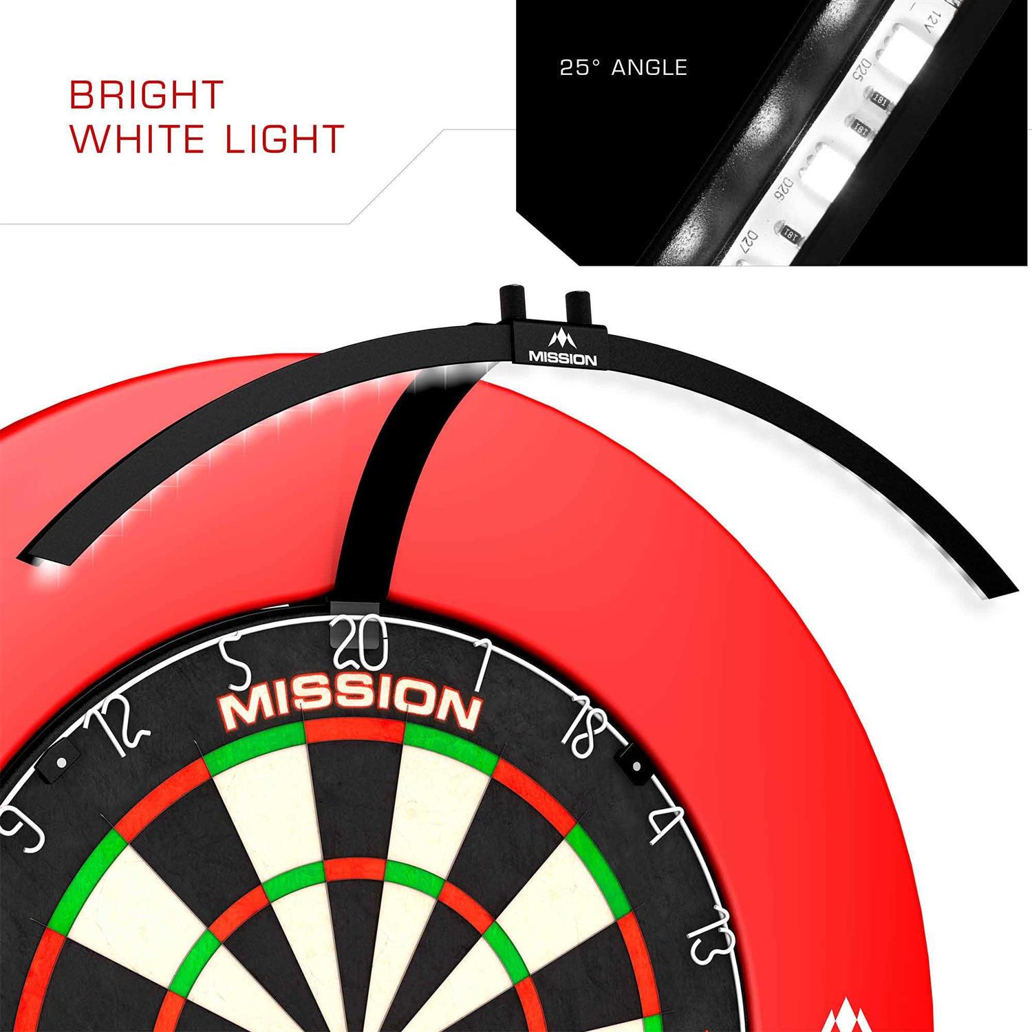 Mission Torus 100 Portable Dartboard Light - Sports Supplies Online Store