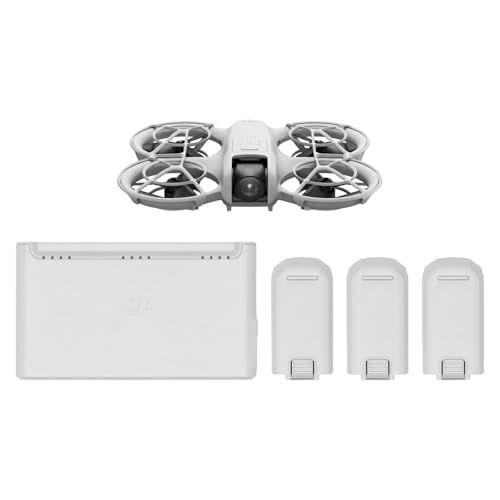 DJI Neo, Mini Drone with 4K UHD Camera for Adults, 135g Self Flying Drone that Follows You, Palm Takeoff, Subject Tracking, QuickShots