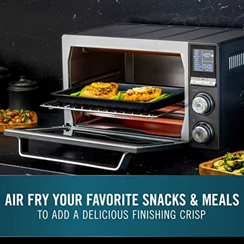 Calphalon Performance Air Fry Convection Oven, Countertop Toaster Oven, Dark Stainless Steel