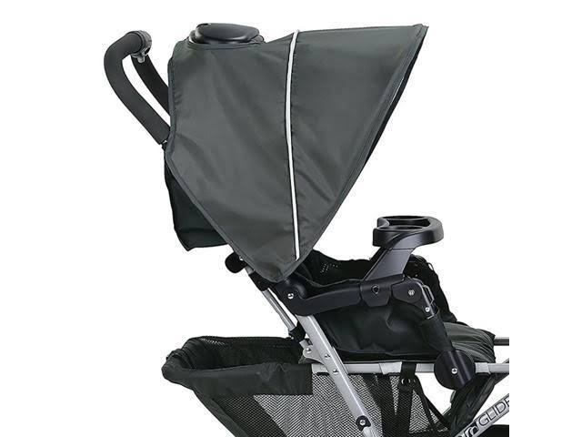Graco DuoGlider Click Double Stroller + Infant Car Seat Travel System | Glacier