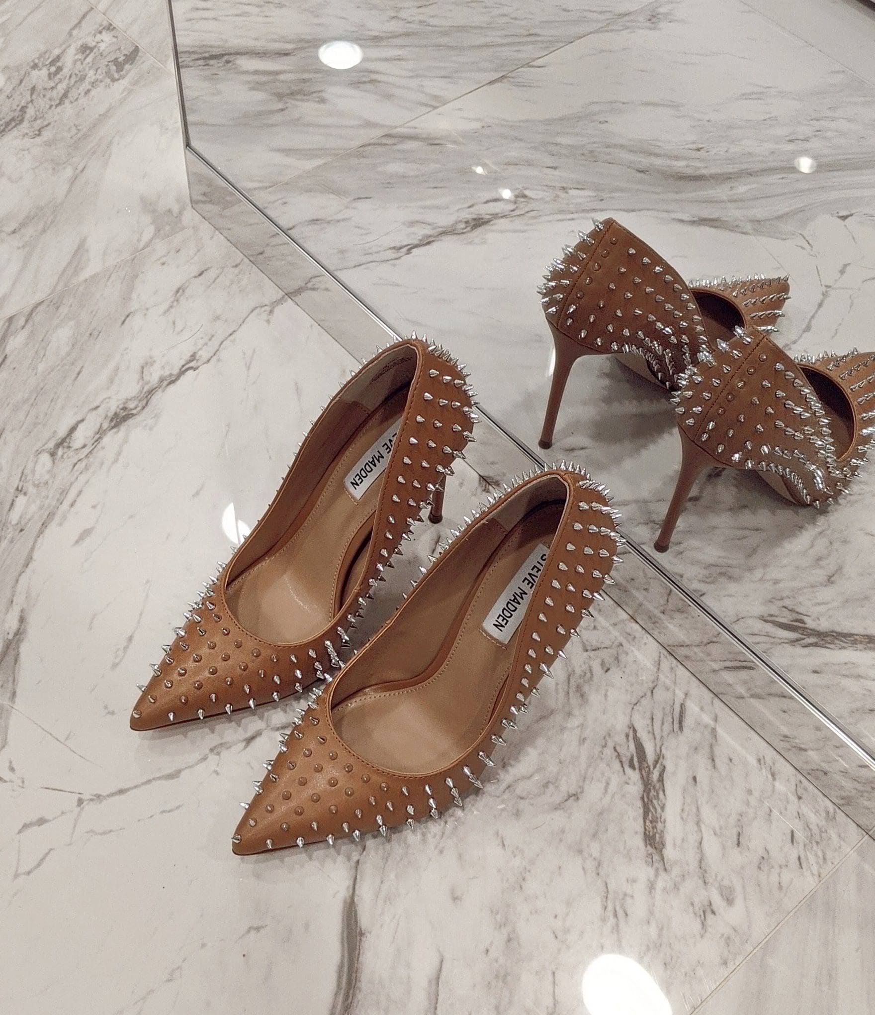 Steve Madden Vala-s Studded Stiletto Pumps - 7m