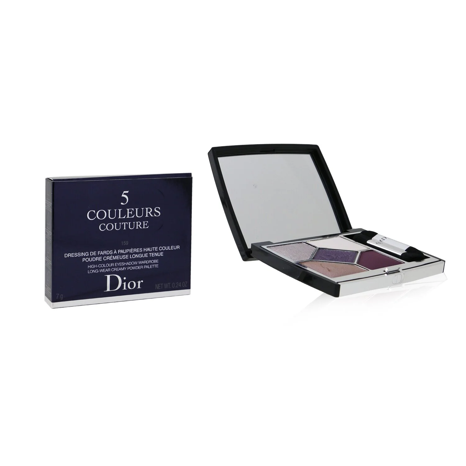 Christian Dior 5 Couleurs Couture Long Wear Creamy Powder Eyeshadow Palette - # 579 Jungle  7g/0.24oz