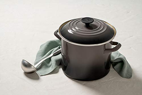 Le Creuset Enamel on Steel Stockpot, 10 qt., Olive