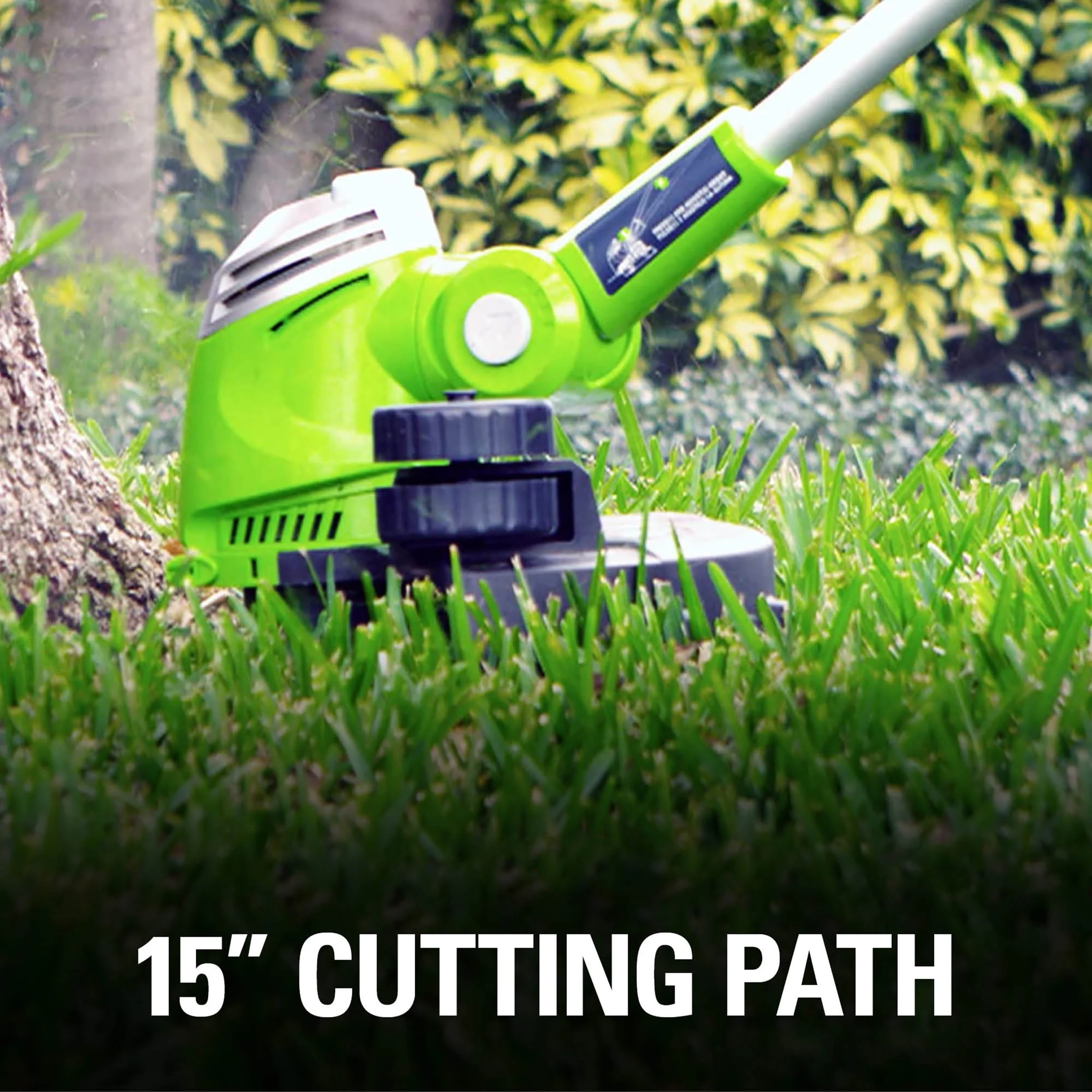 Greenworks 5.5 Amp 15 in Corded Electric String Trimmer, 21272