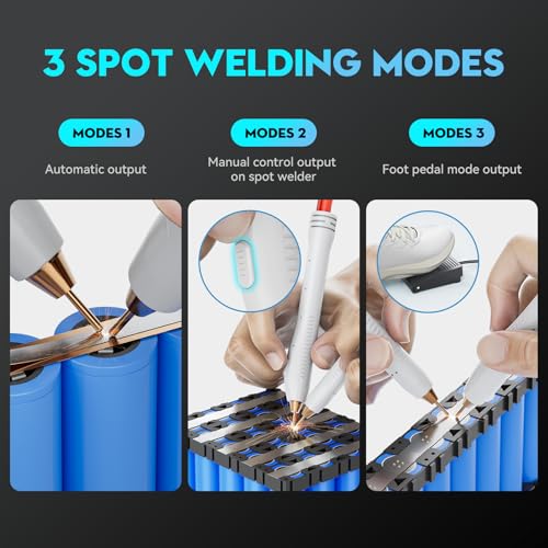Capacitor Battery Spot Welder, AWithZ UF20B 10.5KW Spot Welder