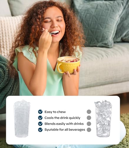Nugget Ice Maker Countertop, Silonn Chewable Pellet Ice Machine with Self-Cleanin Function, 33lbs/24H Portable Ice Makers for Home Kitchen Officce