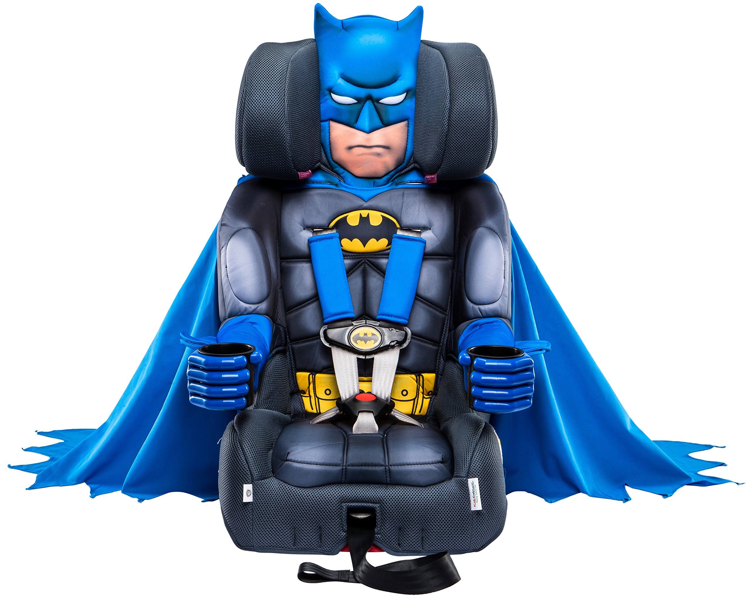 Kids Embrace DC Comics Batman Combination Booster Toddler Car Seat, Blue