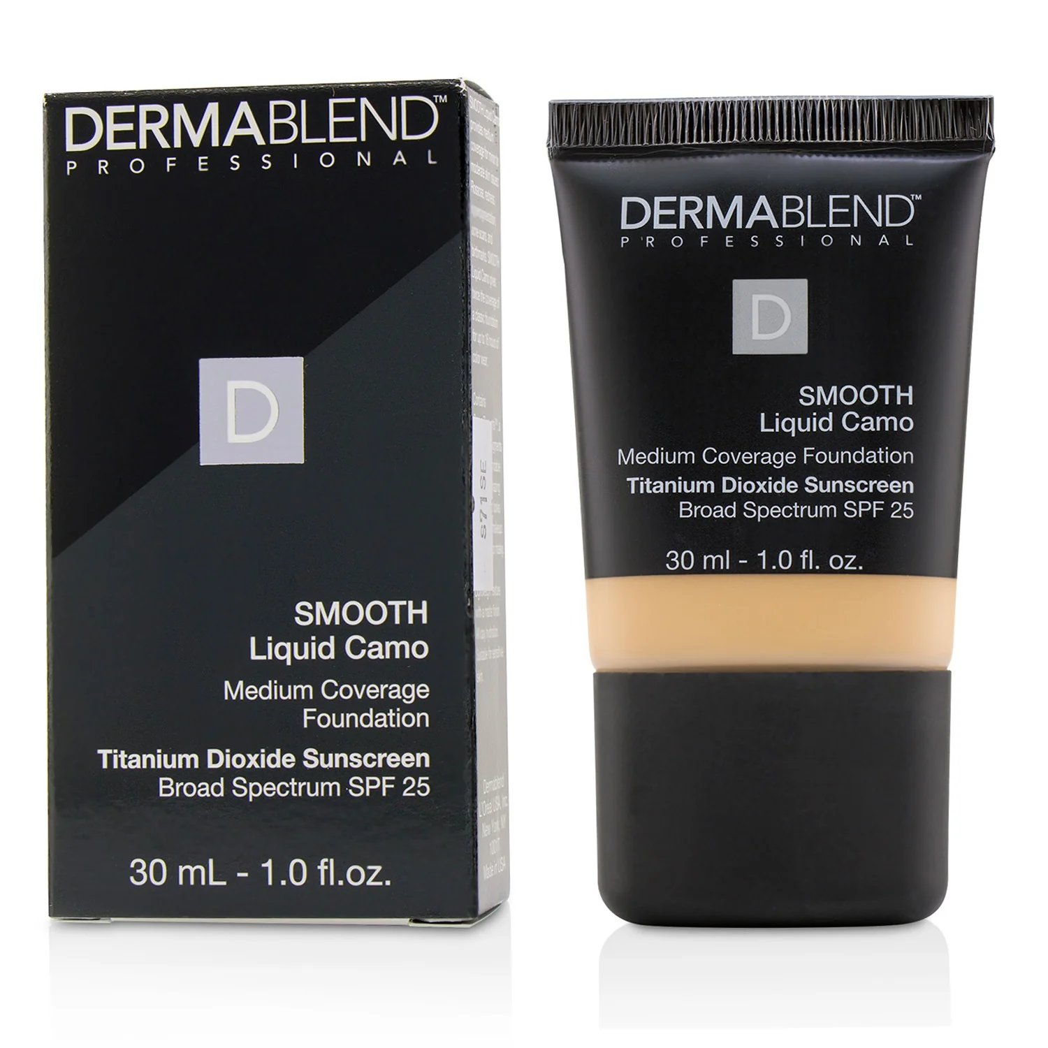 Dermablend Smooth Liquid Camo Foundation SPF 25 (Medium Coverage) - Chestnut (40N) 30ml/1oz