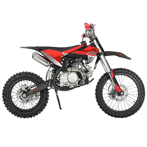 X-PRO X17 125cc Automatic Transmission Dirt Bike with Electric Start, Big 17"/14" Tires!