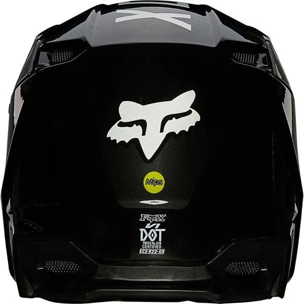 Fox Racing Youth V1 Revn Helmet Medium / Flame Red