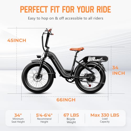 EUY Electric Bike for Adults with Peak 1500W Motor, 48V 20Ah Removable Battery Fast Ebike,Max 70Miles & 30MPH
