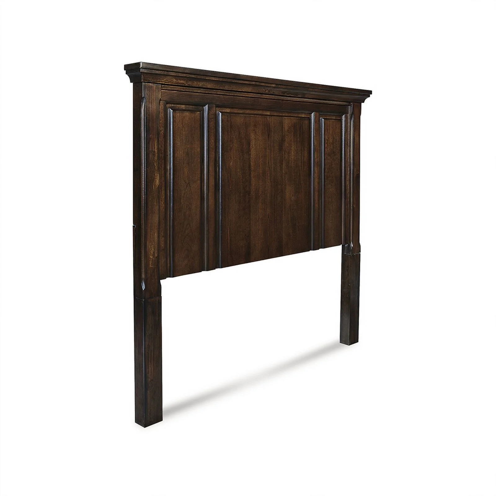 Ashley Furniture Porter Wood Queen Panel Headboard in Dark Brown