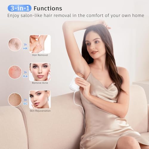 Laser Hair Removal with 5℃ Ice Cooling