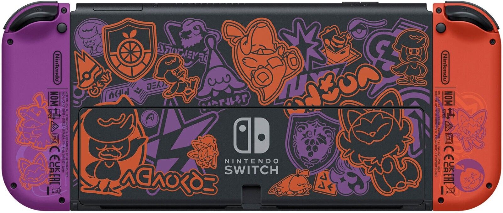 Nintendo Switch (OLED Model) Pokémon Scarlet & Violet Bundled With Violet Game