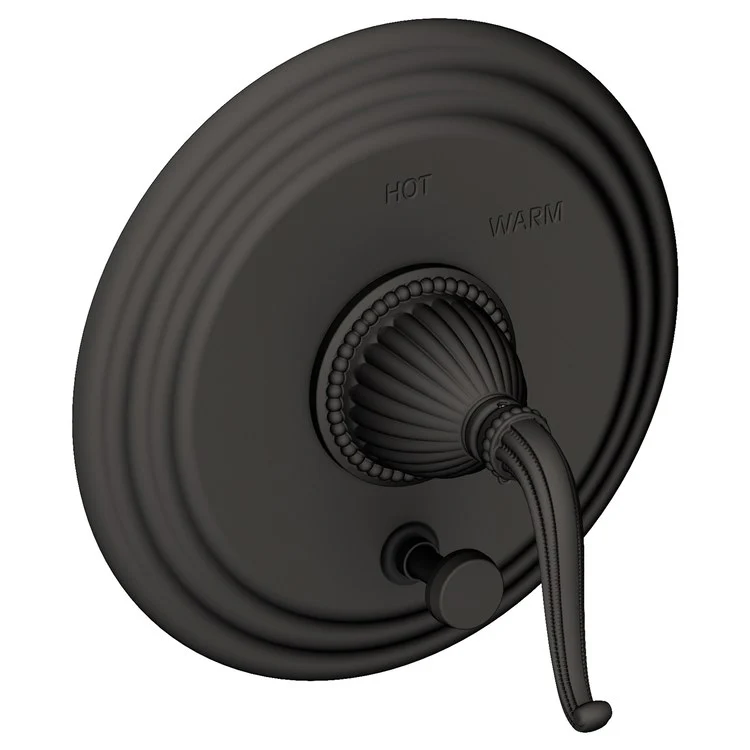Alexandria Pressure Balance Tub/Shower Valve Trim Only with Lever Handle - Polished Gold PVD