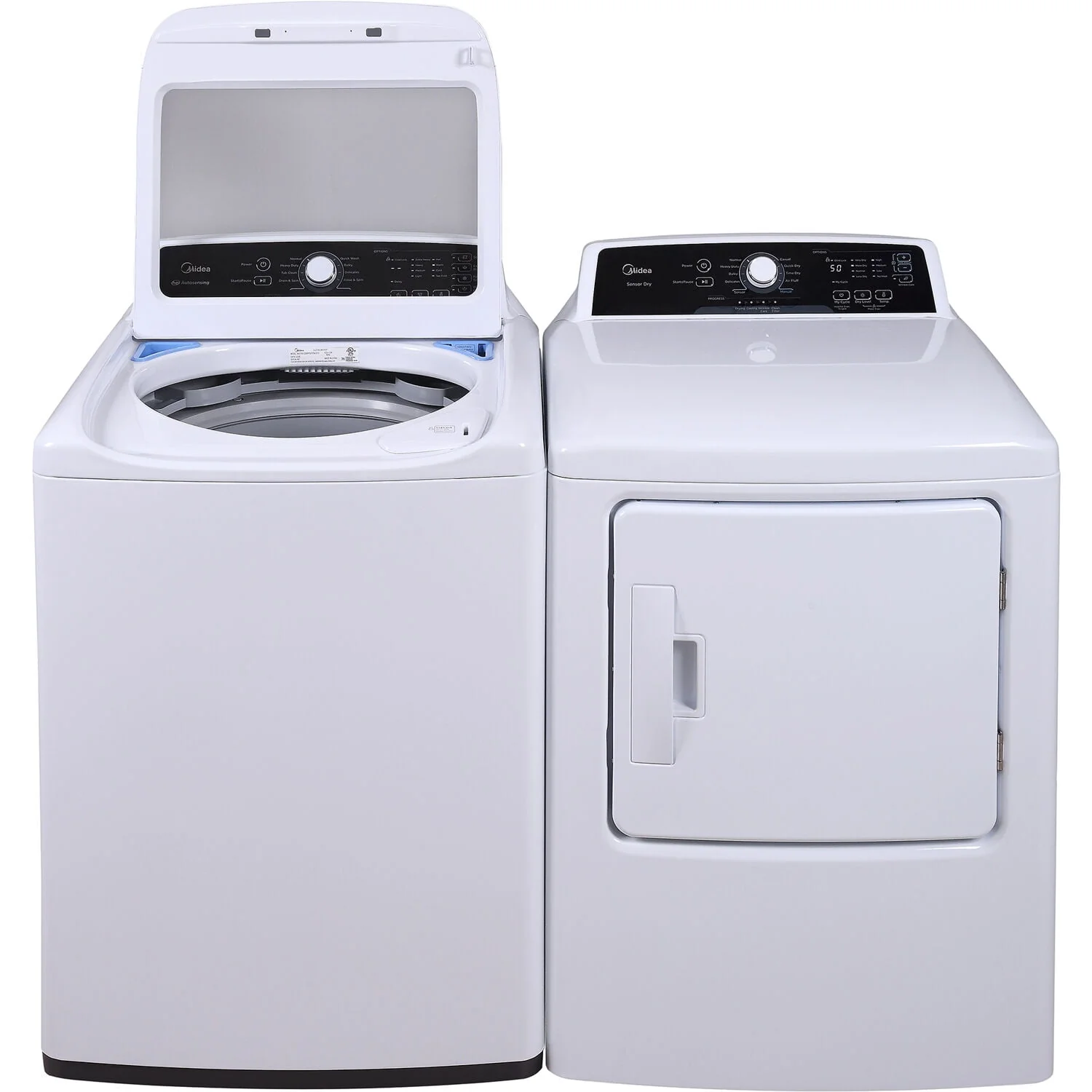 Midea 4.1-Cu. Ft. Top Load Impeller Washer in White