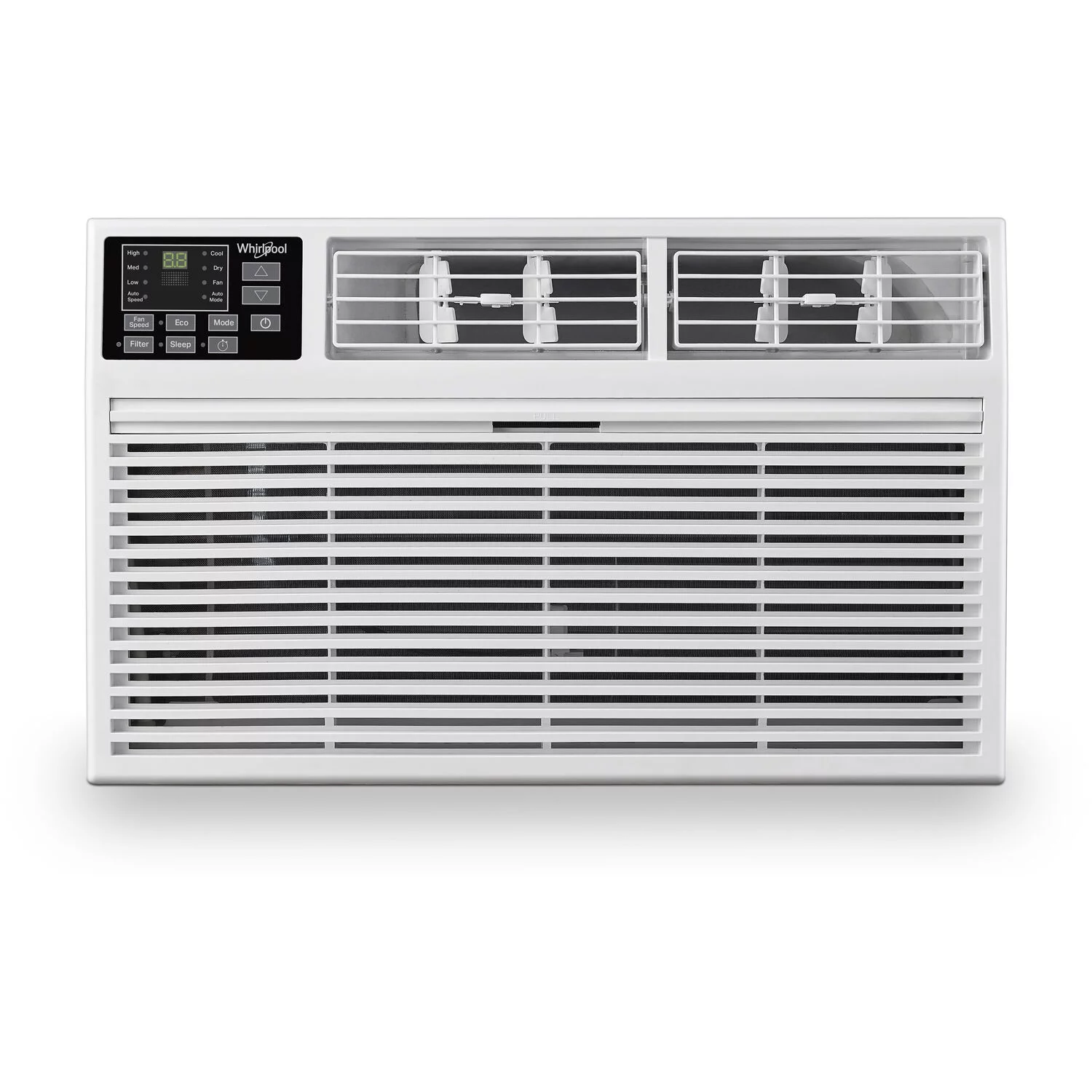 Whirlpool 10,000 BTU 230-Volt Through-the-Wall Air Conditioner with Remote, White, WHAT102-2BW