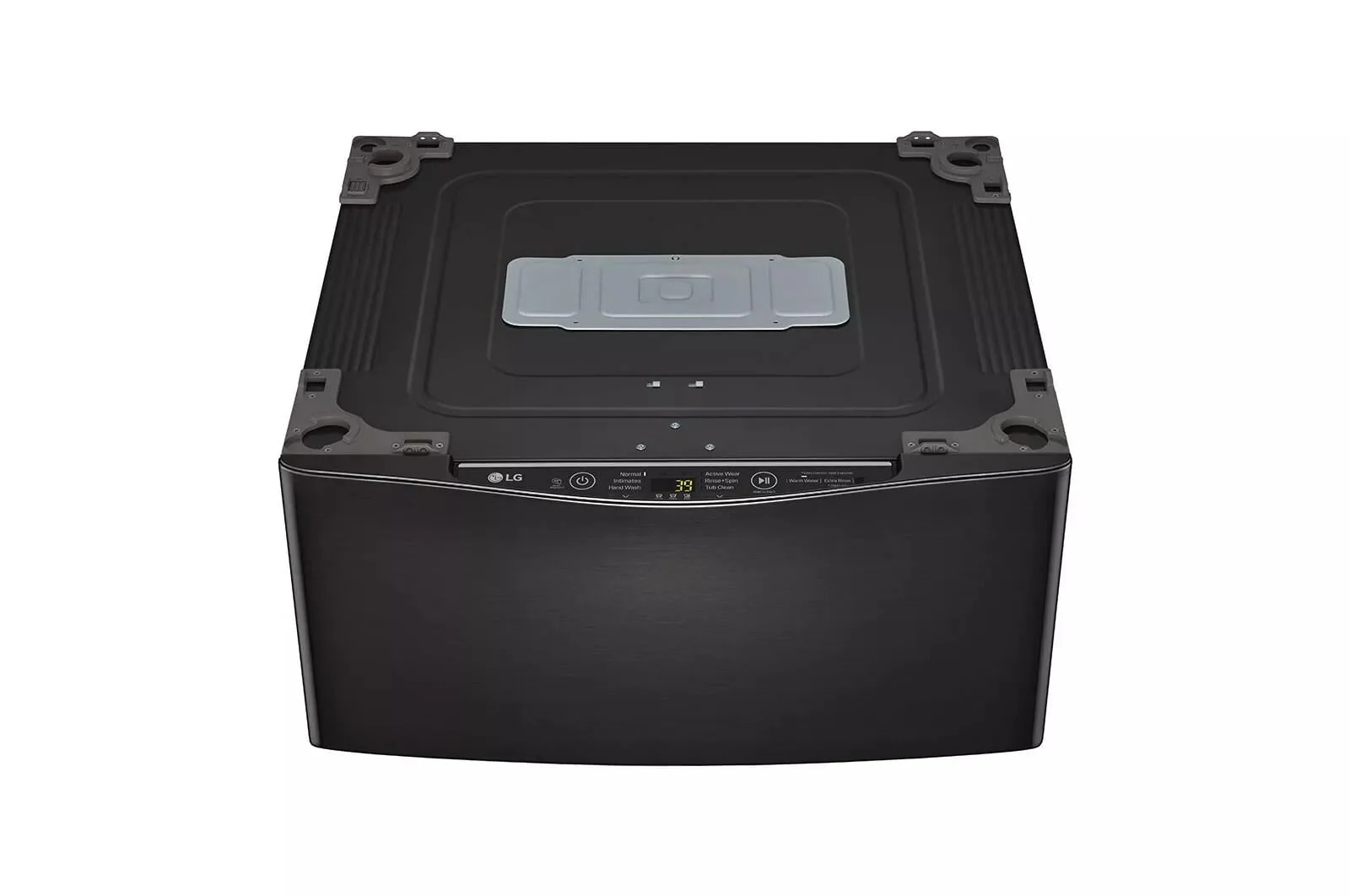 Lg Wd200cv 1.0 Cu. Ft. Sidekick Pedestal Washer - Graphite Steel