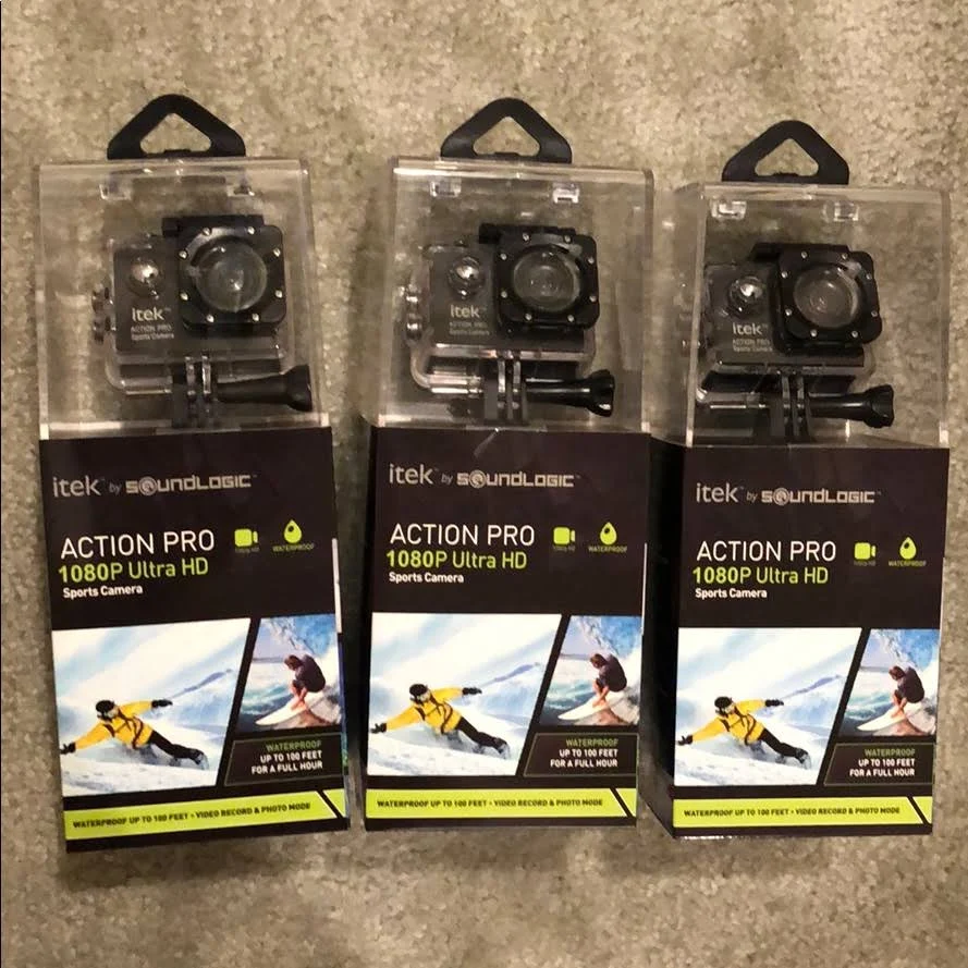 Itek Action Pro 720p Ultra HD Sports Camera