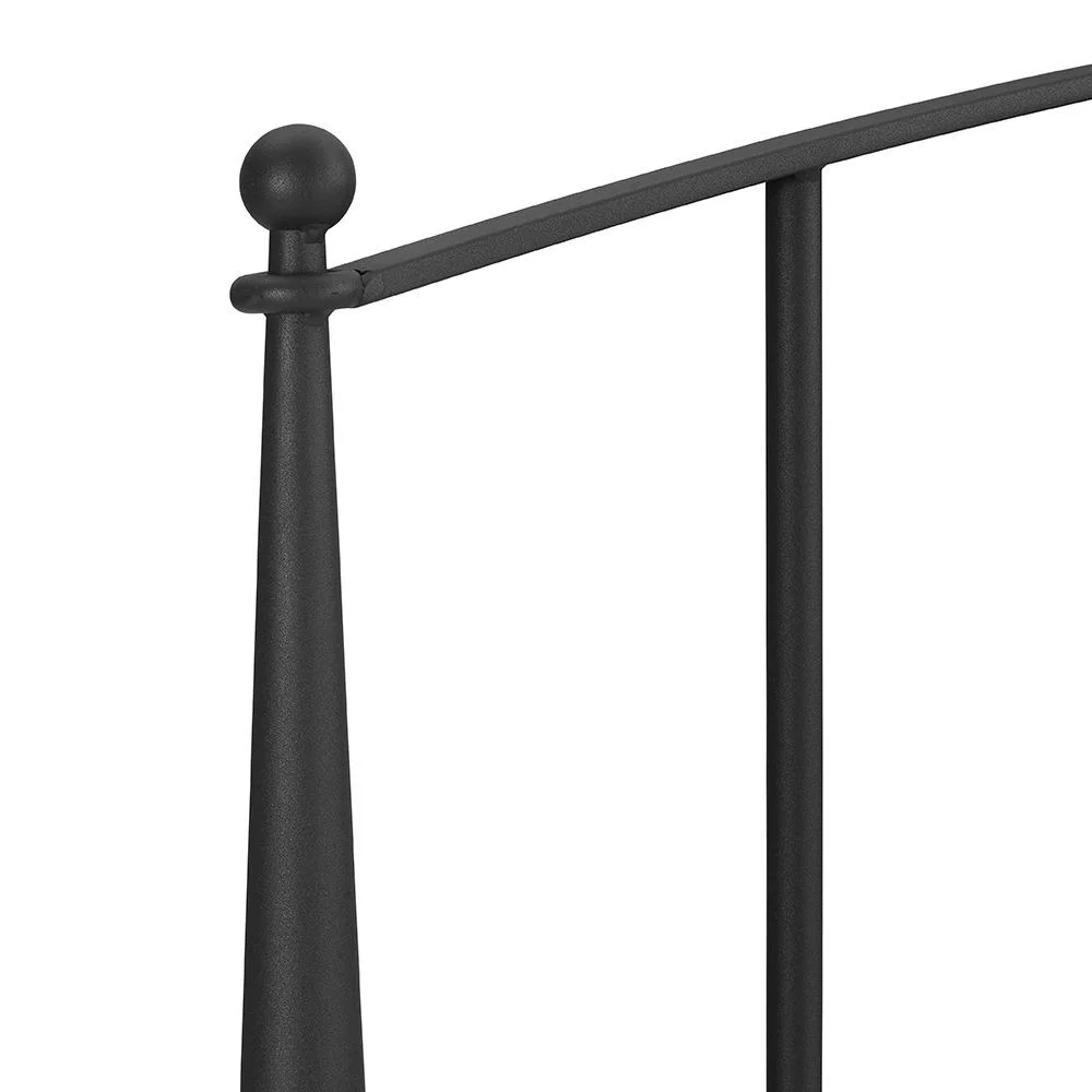 Crosley Furniture Whitney Full Queen Metal Spindle Headboard in Black