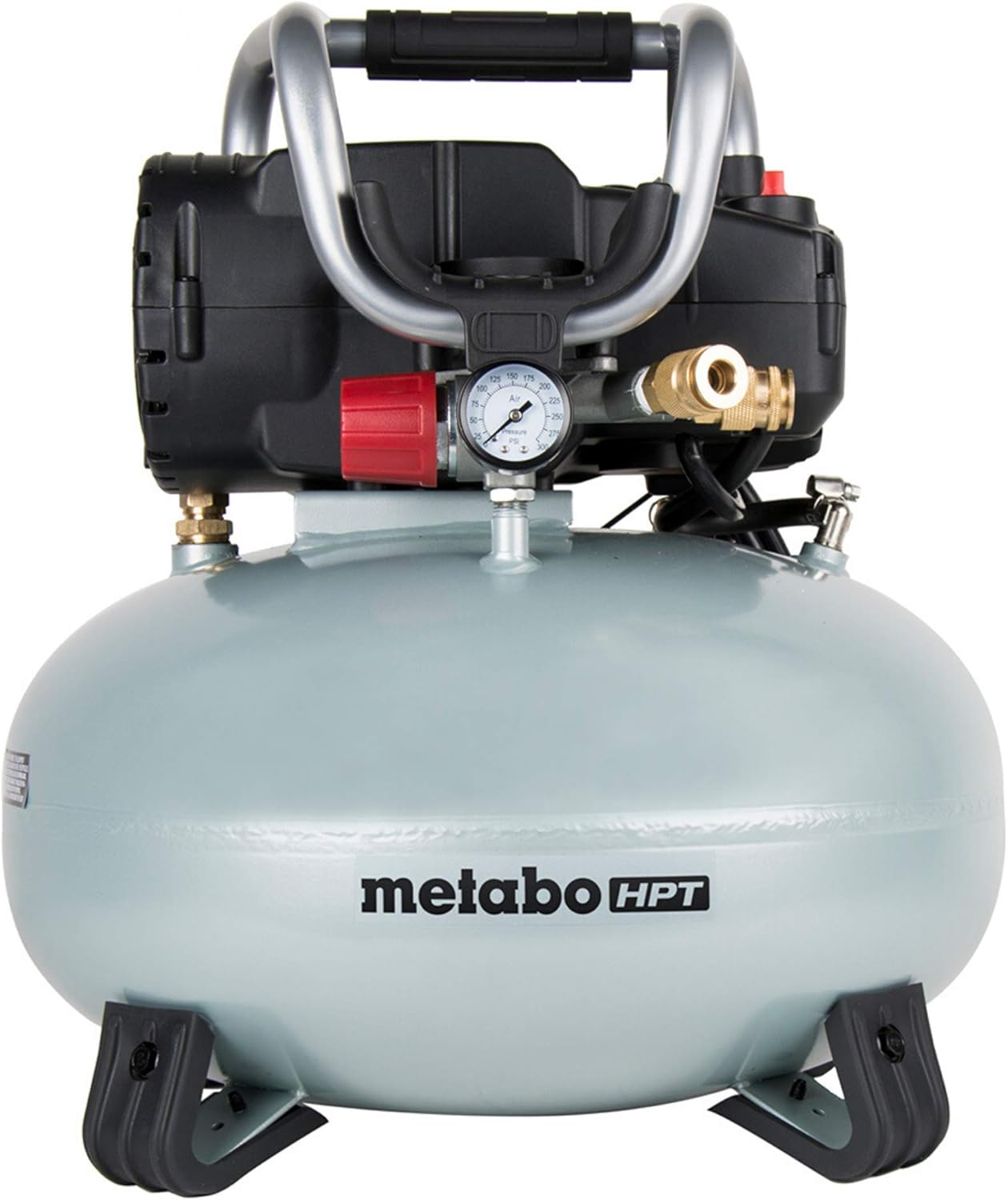 Metabo HPT Air Compressor | 150 PSI | 6 Gallon | Pancake | EC710S Pack of 2
