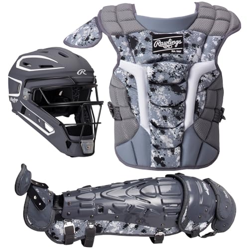 Rawlings Mens | Velo 2.0 Splatter Catcher's Set | Baseball | NOCSAE Certified