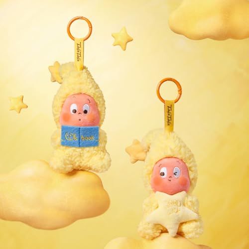 POP MART We are Twinkle Twinkle Series-Plush Pendant Blind Box, 6PCs Twinkle Twinkle Blind Box Figures