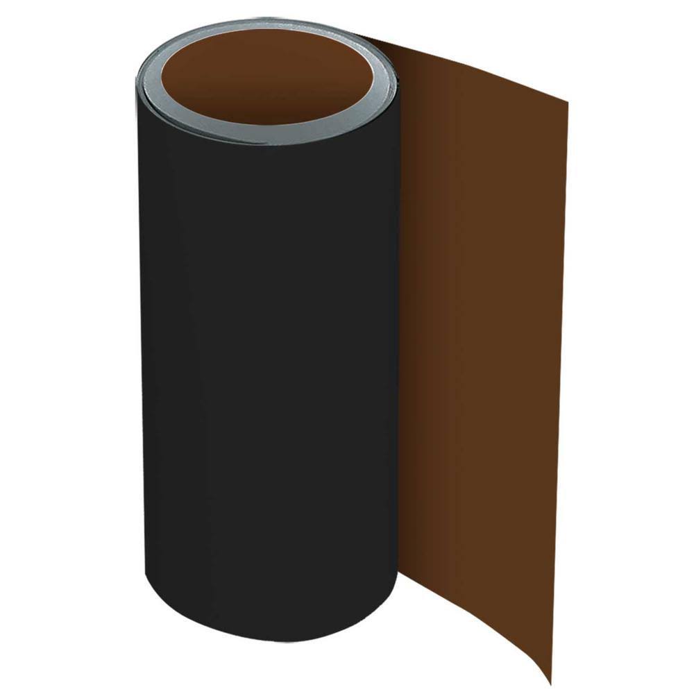 24 in. x 50 ft. Black/Royal Brown Aluminum Trim Coil - Megean