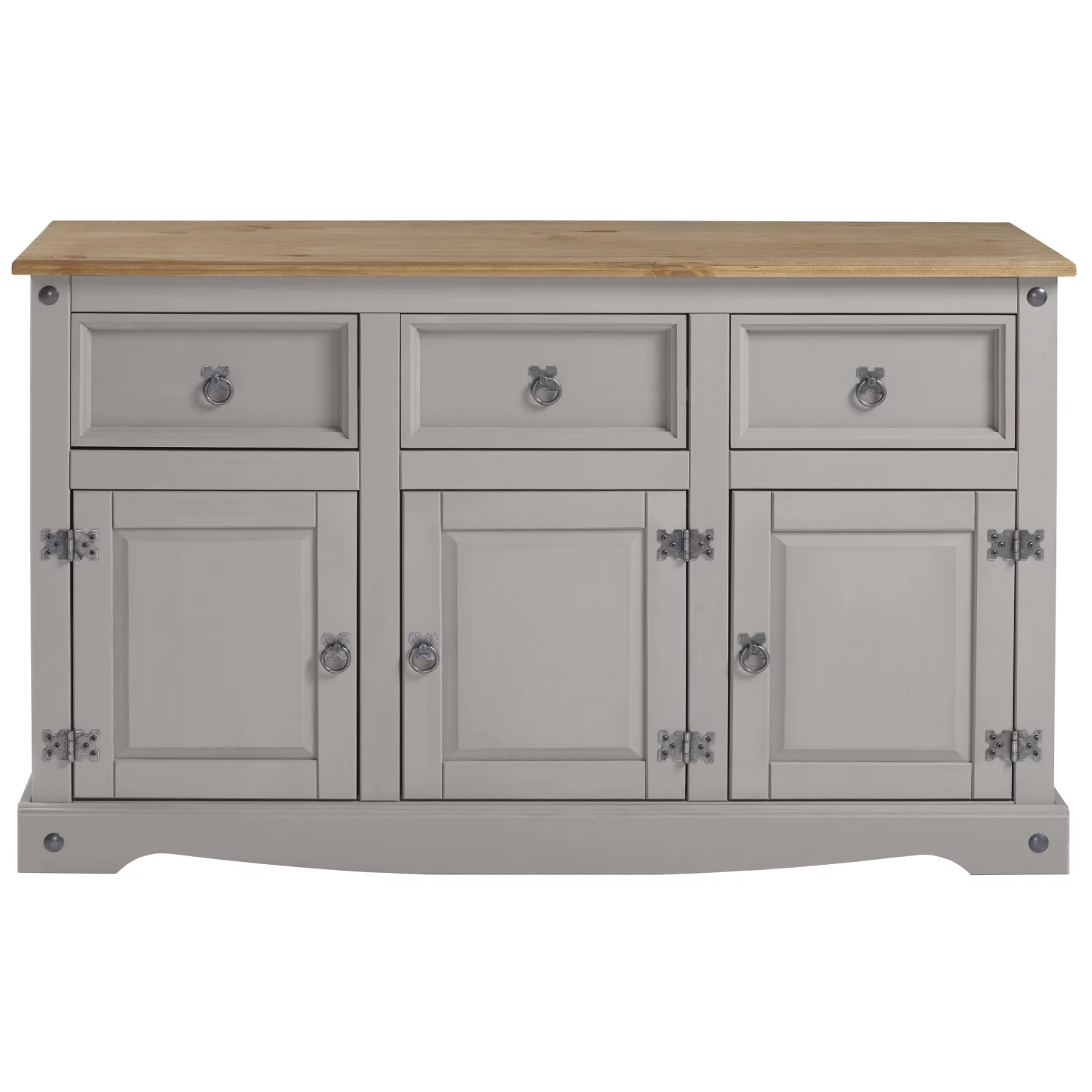 Wood Buffet Sideboard Corona Gray | Furniture Dash COG388