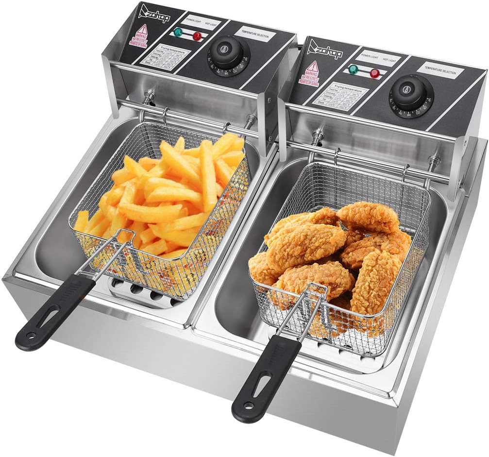 5000W Electric Commercial Deep Fryer