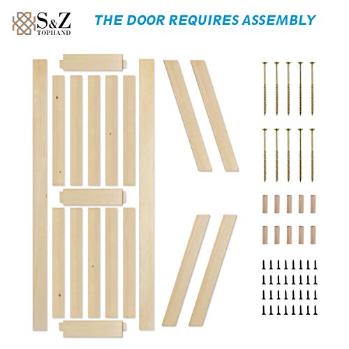 S&Z TOPHAND® 36in x 84in Barn Door