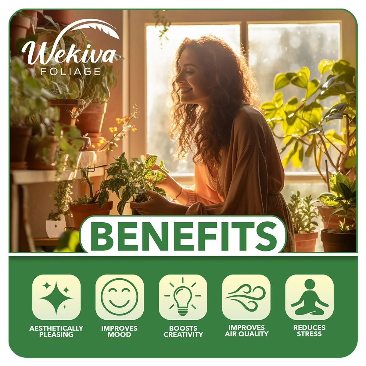 Ficus Tineke Tree - 4 Live Starter Plants in 2 Inch Pots - Ficus Elastica Tineke - Stunning Easy Care Interior Houseplant - Curated Treasures Market
