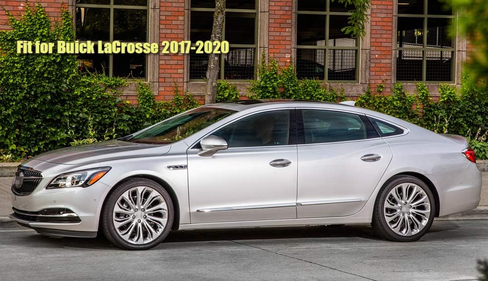 SPEEDLONG Car Window Visor Vent Shade Deflector Sun/Rain Guards Compatible with Buick Lacrosse 2017 2018 2019 2020