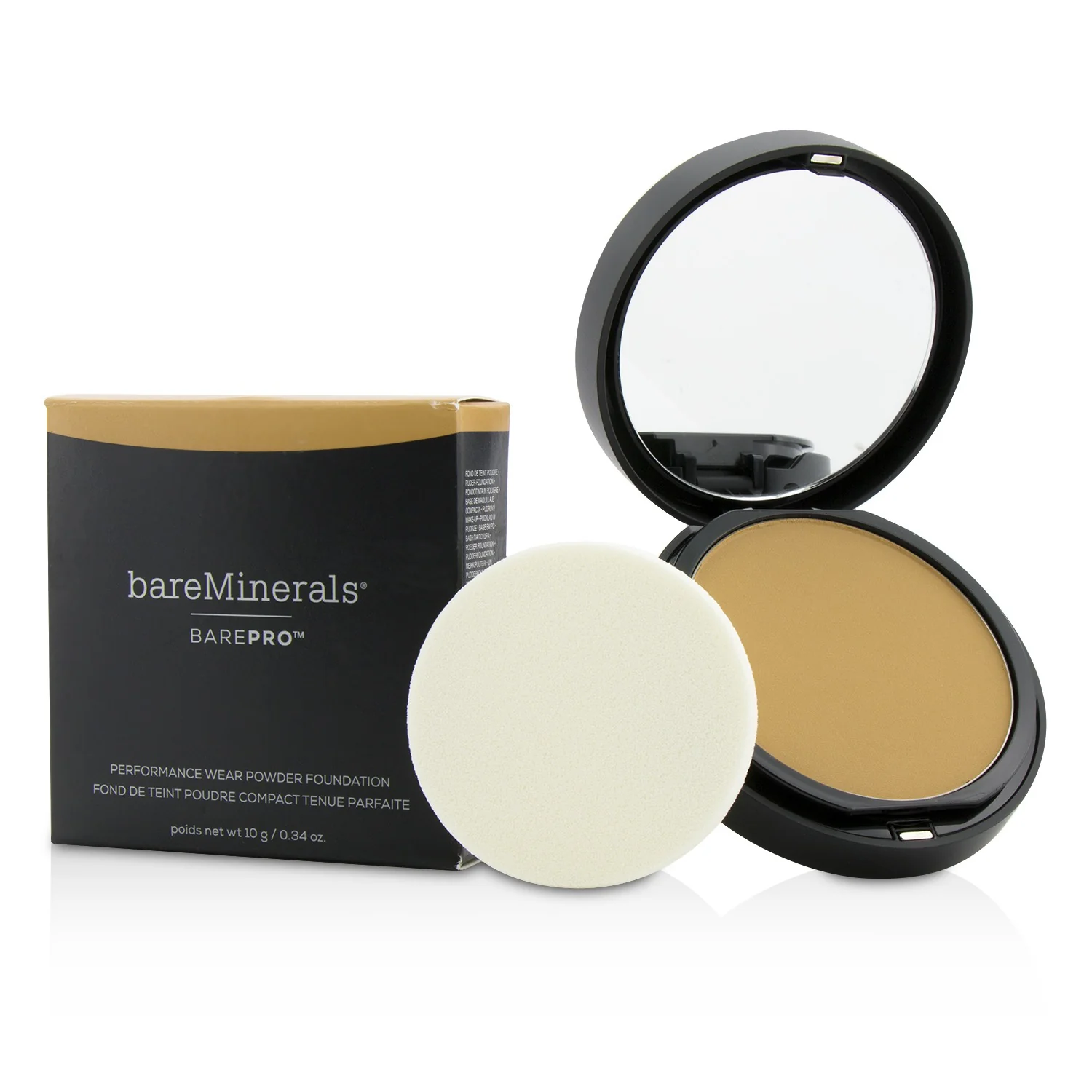 BareMinerals BarePro Performance Wear Powder Foundation - # 9.5 Flax  10g/0.34oz