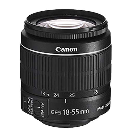 Canon EOS 2000D / Rebel T7 DSLR Camera w/ 18-55mm F/3.5-5.6 is II Lens + 32GB SD Card + More (Renewed)