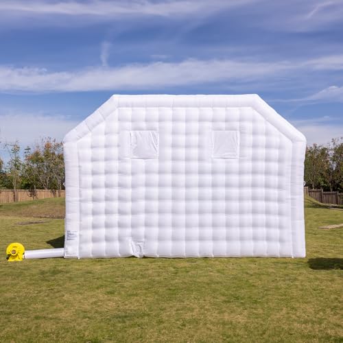 VEVOR Inflatable Nightclub, 26.2 x 19.7 x 13.1 Ft, Blow up Party Tent with Disco Lights & 1100W Blower, Large Inflatable Night Club Tent for Adults