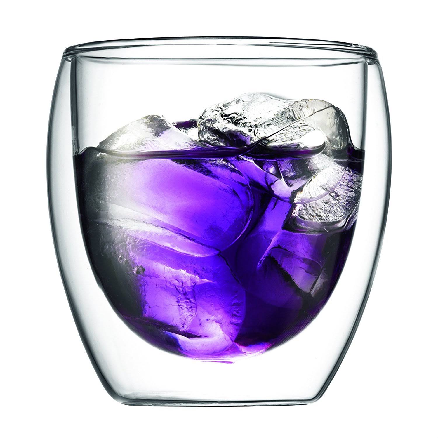 Bodum Pavina Double Walled Thermo Glasses 0.25 L, 8 oz, Pack of 6
